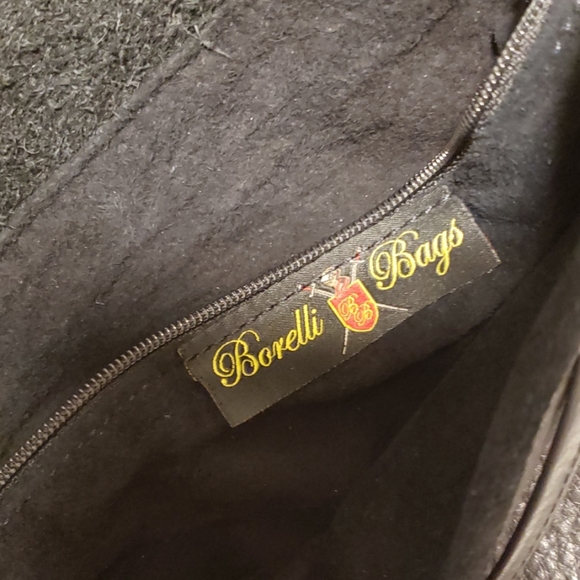 Borelli small fringe crossbody leather purse - Picture 4 of 4